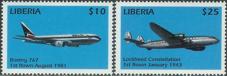 Liberia 2541 und 2544