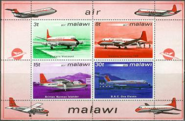 Malawi 178-81 Block 26