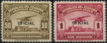 Ecuador Dienstmarke 138-39