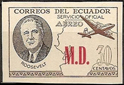 Ecuador Dienstmarke 167