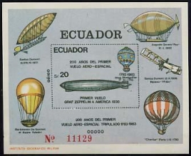 Ecuador 1967 Block 111