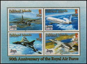 Falkland Inseln 1028-31 Block 37