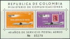 Kolumbien 895-96 Block 16