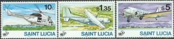 St.Lucia 1033 und 1035-36