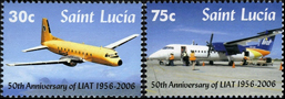 St. Lucia 1257-58