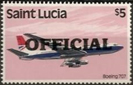 St. Lucia Dienstmarke 12
