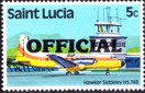 St.Lucia Dienstmarke 