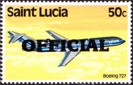 St.Lucia Dienstmarke 7