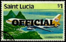 St. Lucia Dienstmarke 9