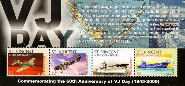 St. Vincent Grenadinen 6183-86