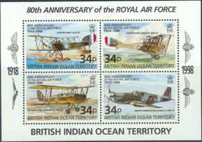 Britisch Territorium Indischen Ozean 223-26 Block 11