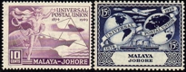 Malaiische Staaten Johor 136-37 