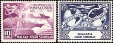 Malaiische Staaten Negri Sembilan 62-63