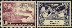 Malaiische Staaten Pahang 39-40