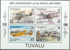 Tuvalu 797-800 Block 63