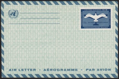 Aerogramm USA 1961